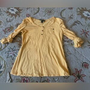 Womens 3/4 Sleeve Top / Womens Shirt